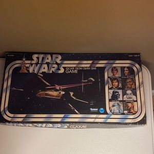 Vintage Star Wars Escape From Death Star Game